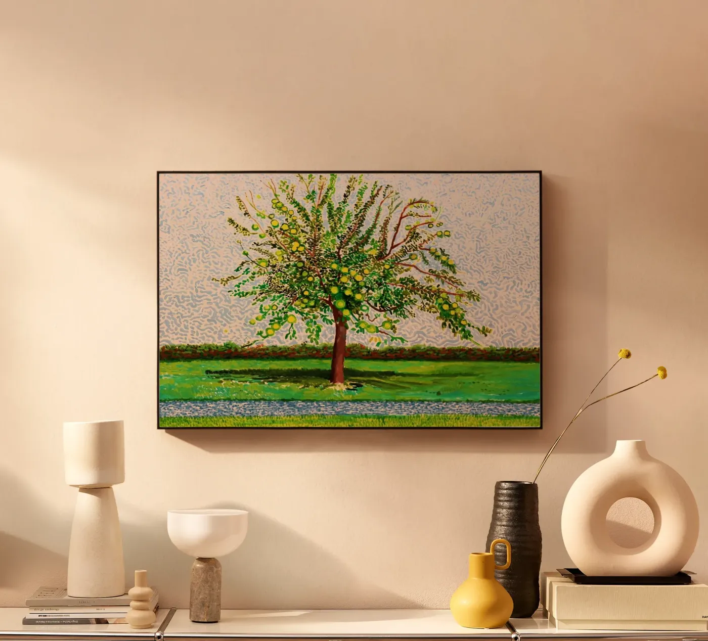 David Hockney plexiglass da Harmony Gallery