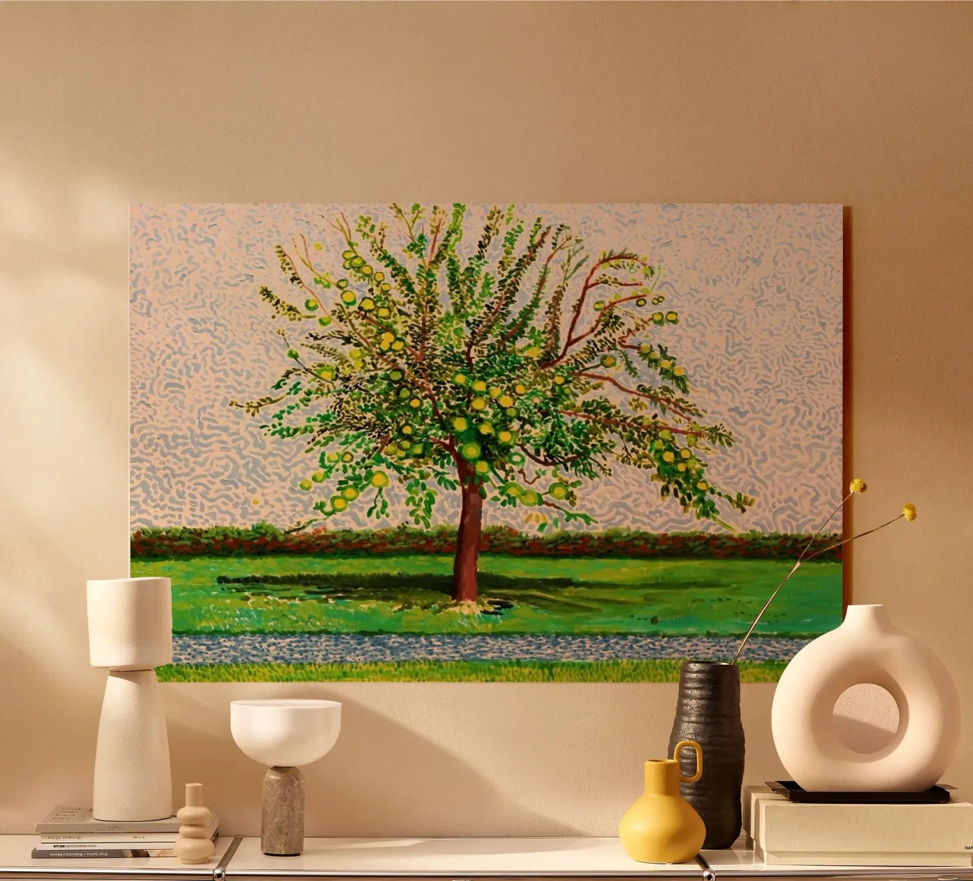 David Hockney plexiglass da Harmony Gallery