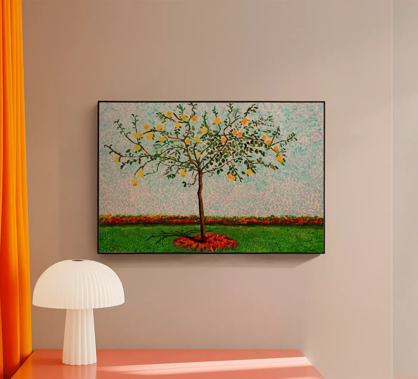 David Hockney plexiglass da Harmony Gallery