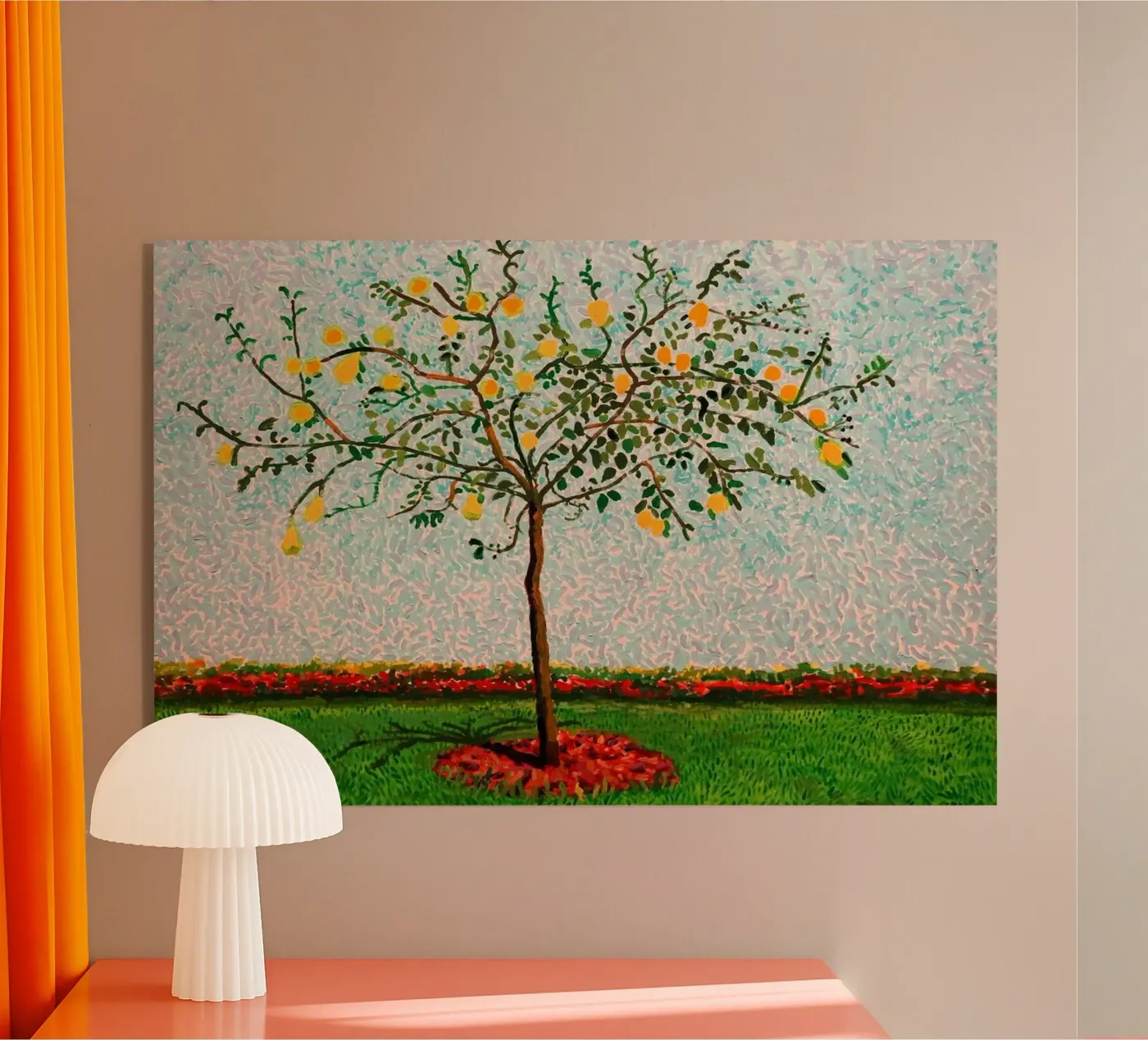 David Hockney plexiglass da Harmony Gallery