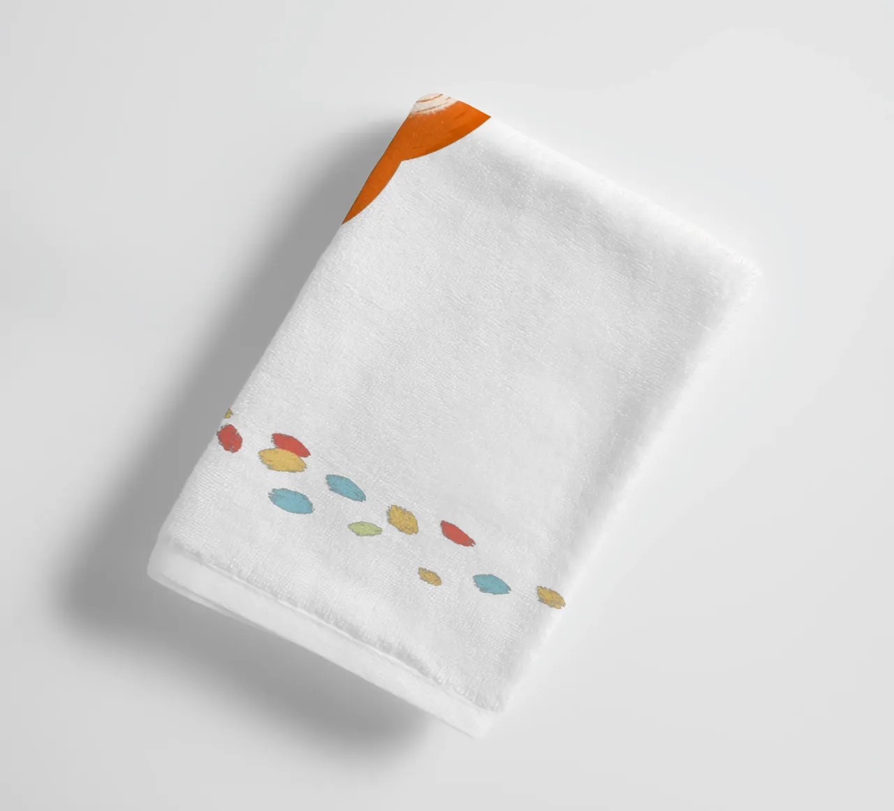 Konfetti Fuchs towel by VIERUNDFÜNFZIG