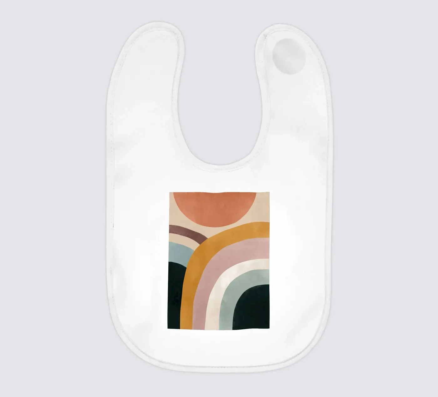 Modern Rainbow Forms bavaglino da Hugo
