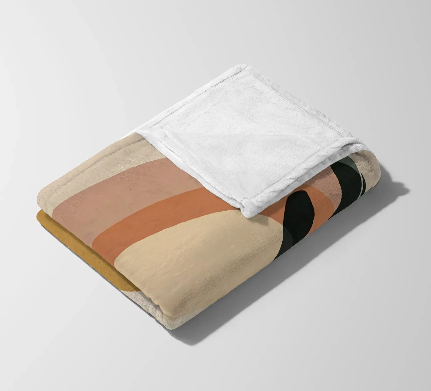 Soft Rainbow Geometry Unity Fleecedecke von Hugo