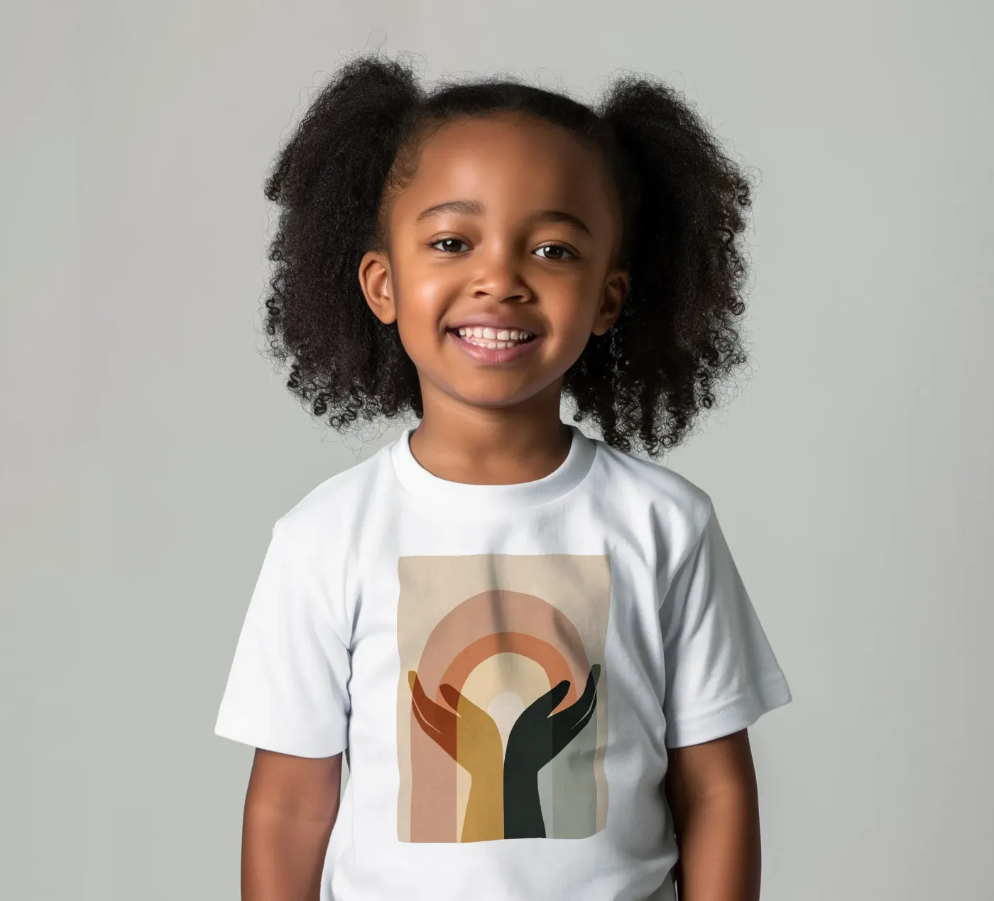 Soft Rainbow Geometry Unity t-shirt bambini da Hugo
