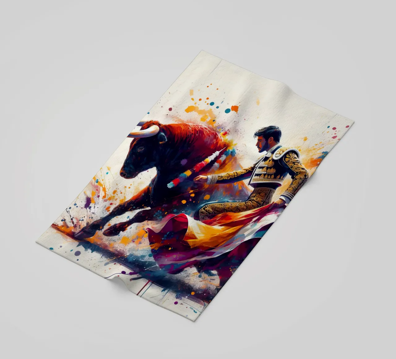 Torero spagnolo telo mare da 🎁 ARTVI-SHOP