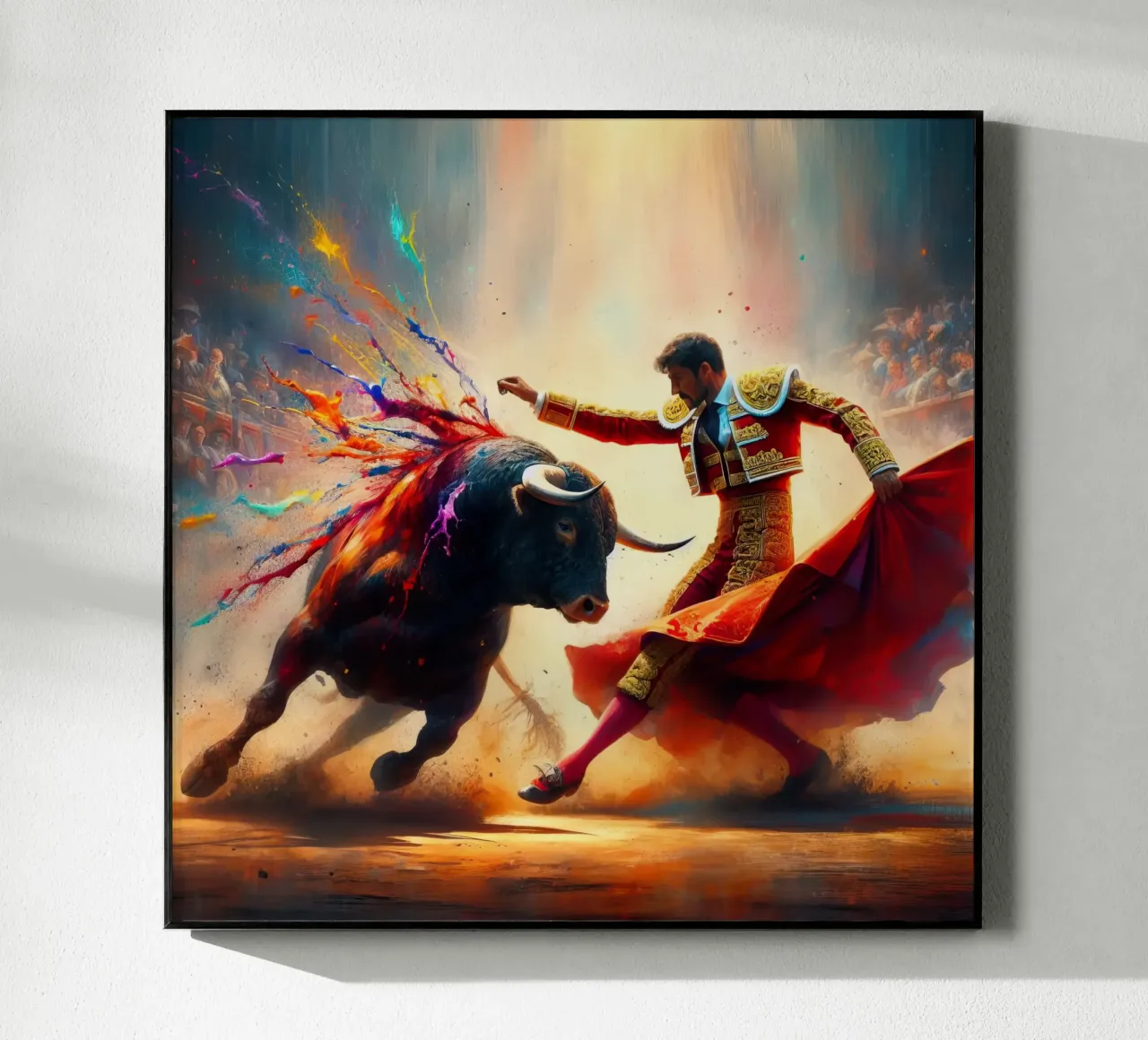 Torero español corrida de toros metacrilato de 🎁 ARTVI-SHOP