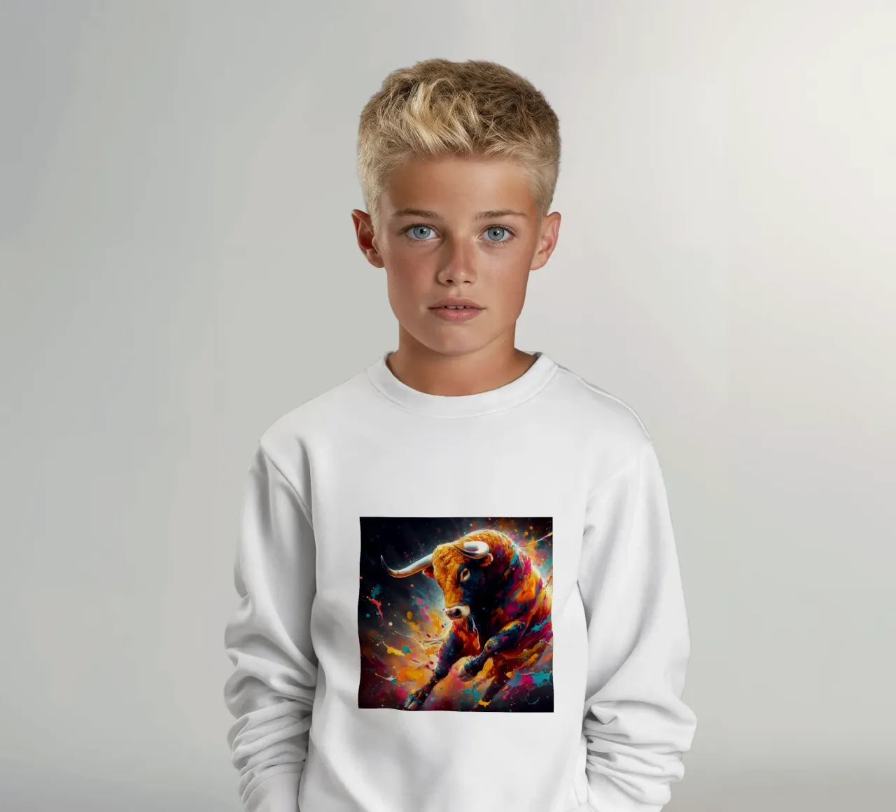 toro in plaza de españa felpa bambino da 🎁 ARTVI-SHOP