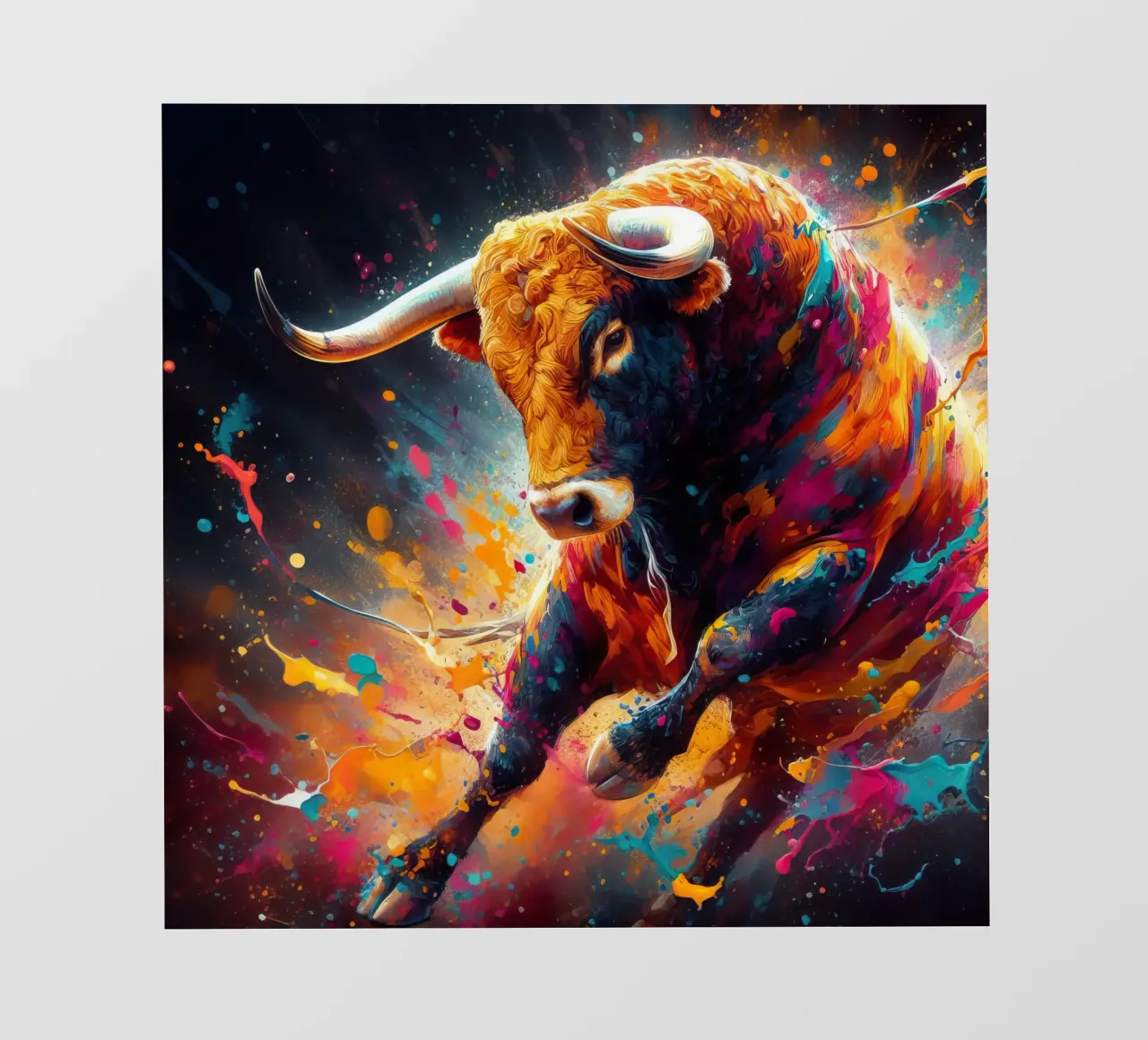 toro in plaza de españa pellicola backlit da 🎁 ARTVI-SHOP