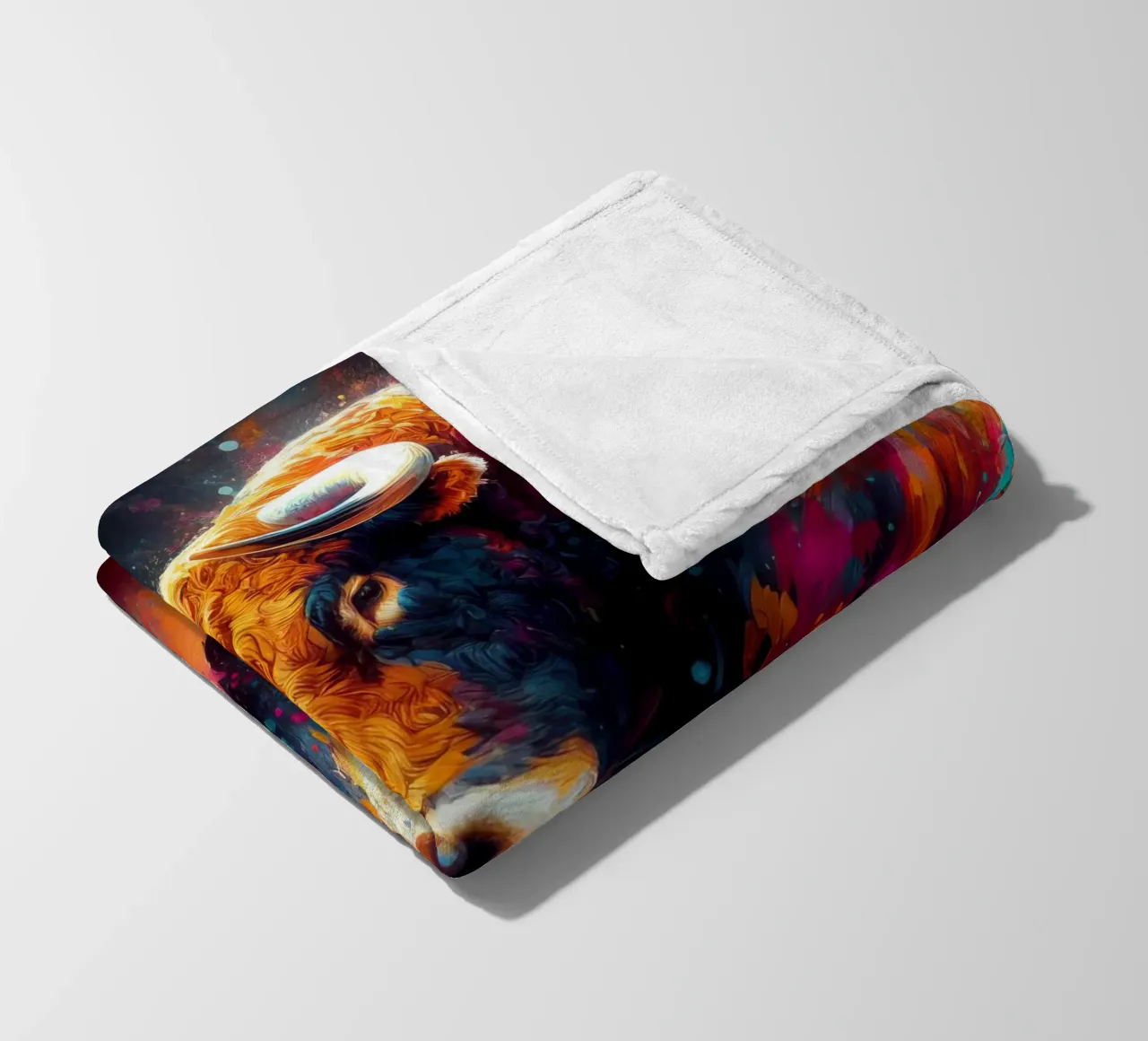 toro in plaza de españa coperta in pile da 🎁 ARTVI-SHOP