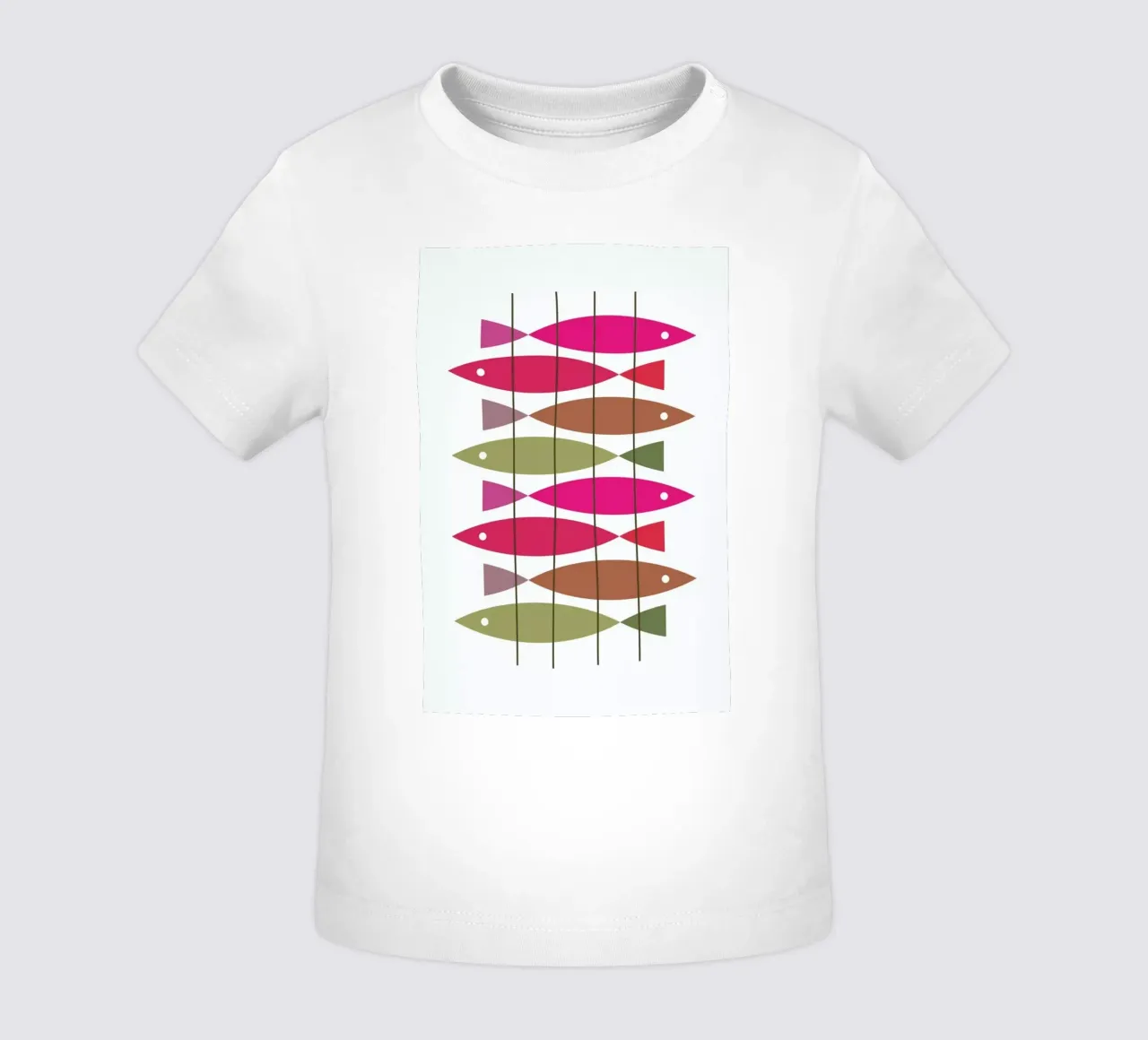 Fish 1 maglietta neonato da Visual Philosophy
