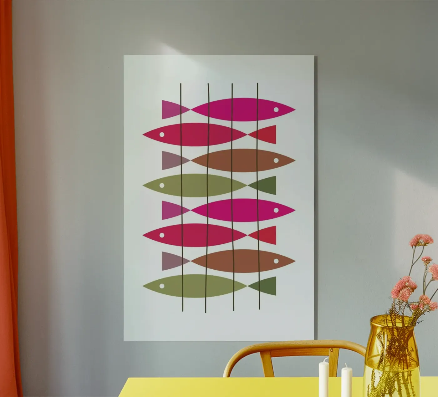 Fish 1 plexiglas de Visual Philosophy