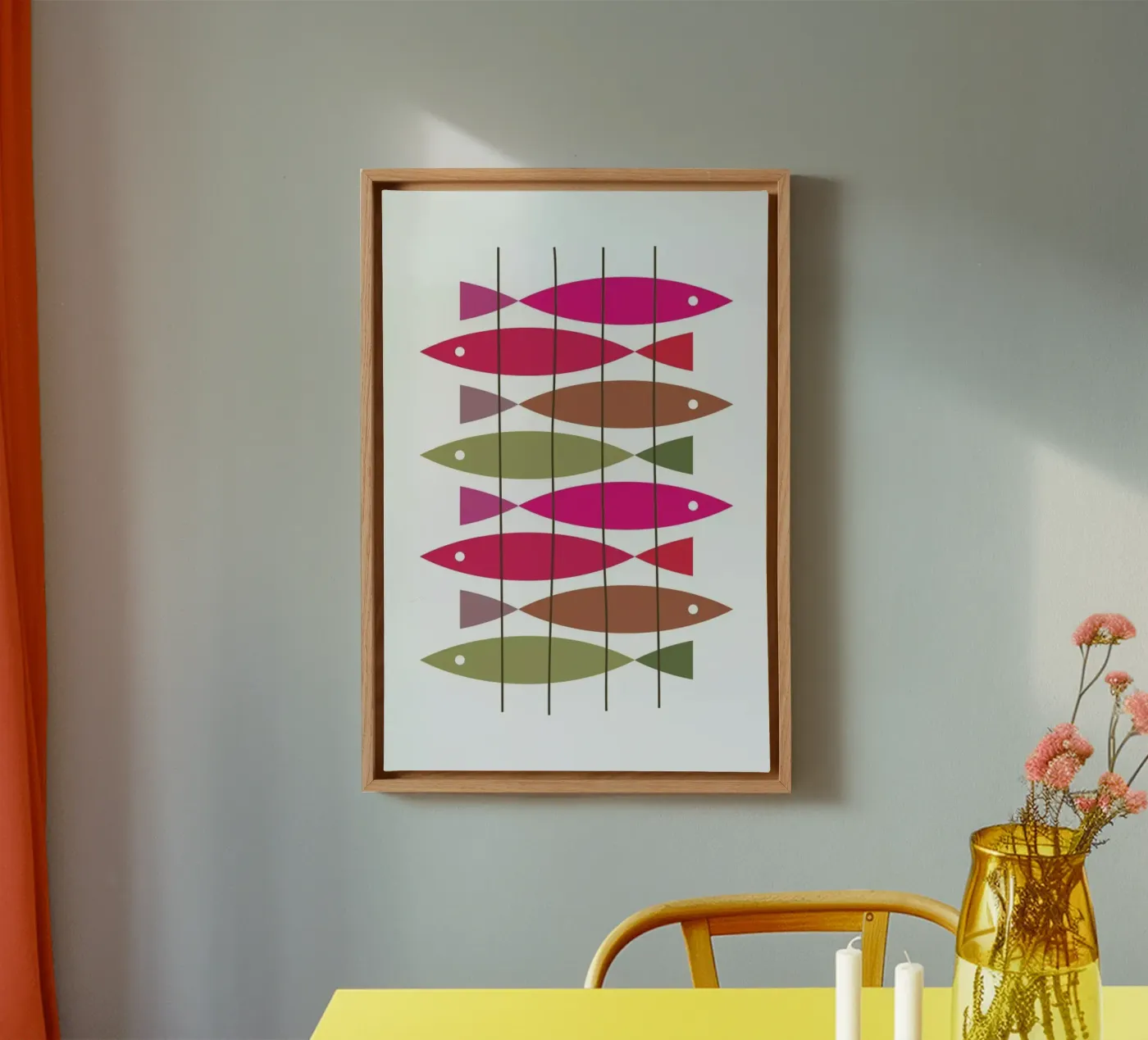 Fish 1 tela da Visual Philosophy