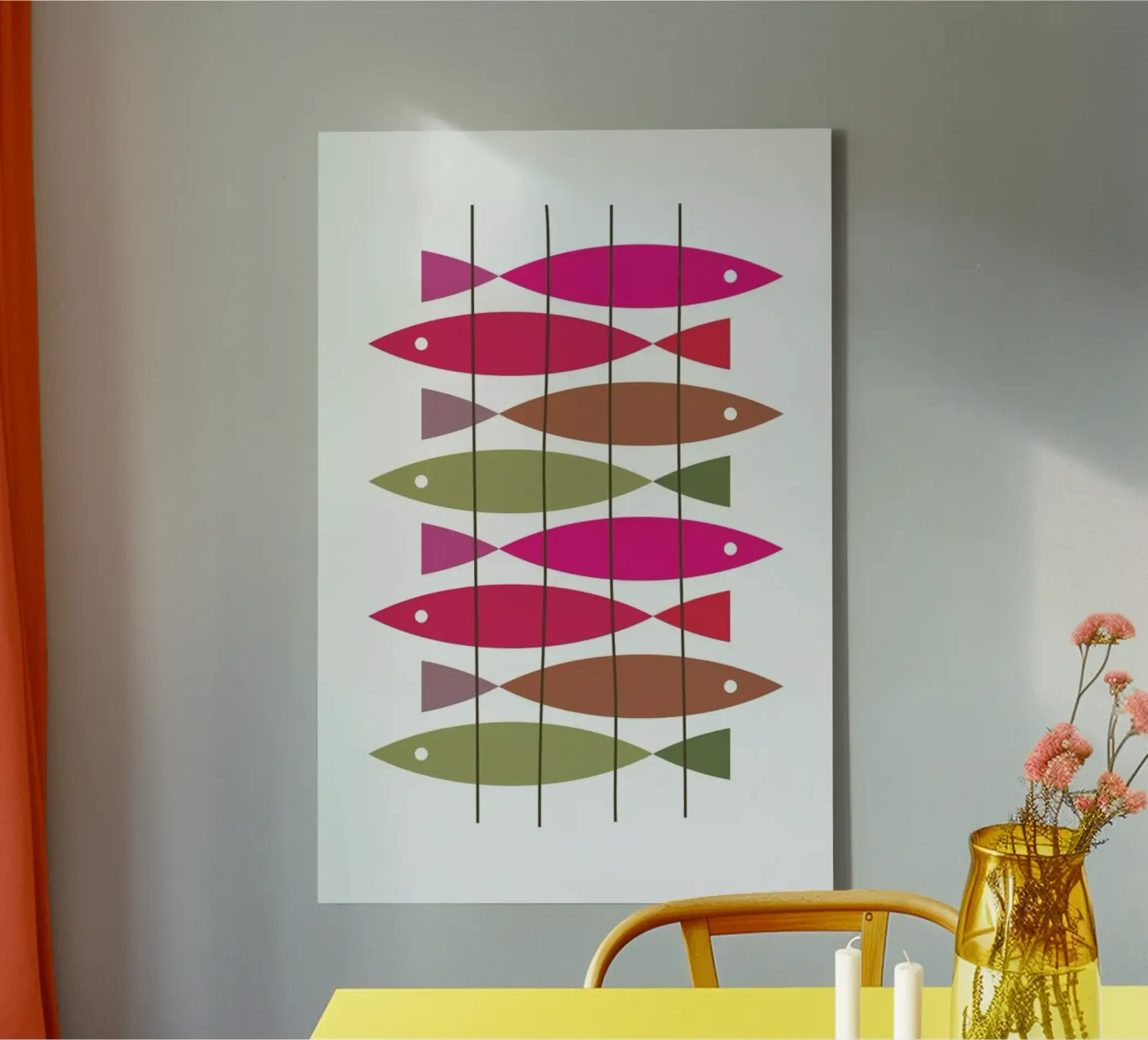 Fish 1 tela da Visual Philosophy