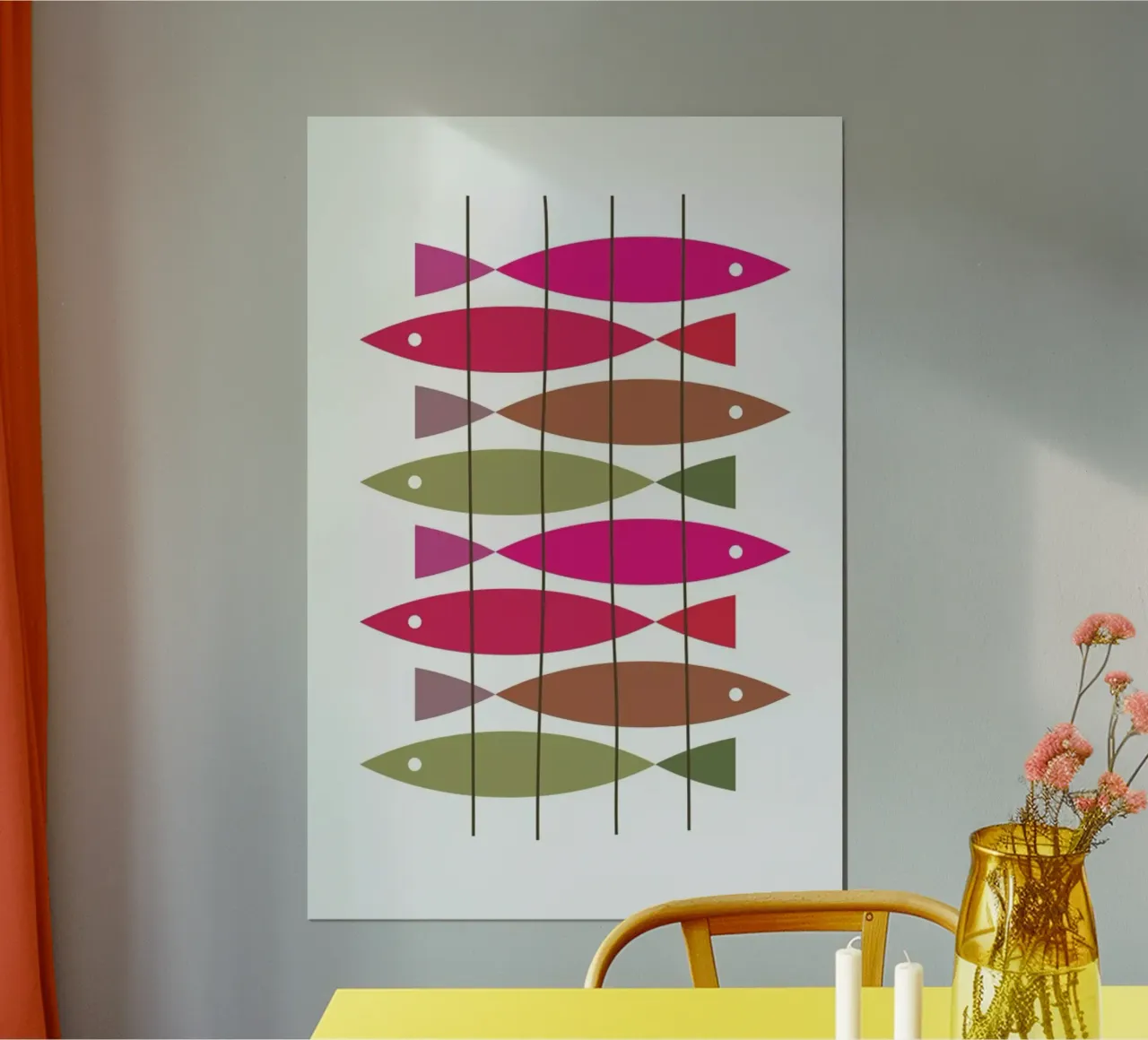 Fish 1 poster da Visual Philosophy