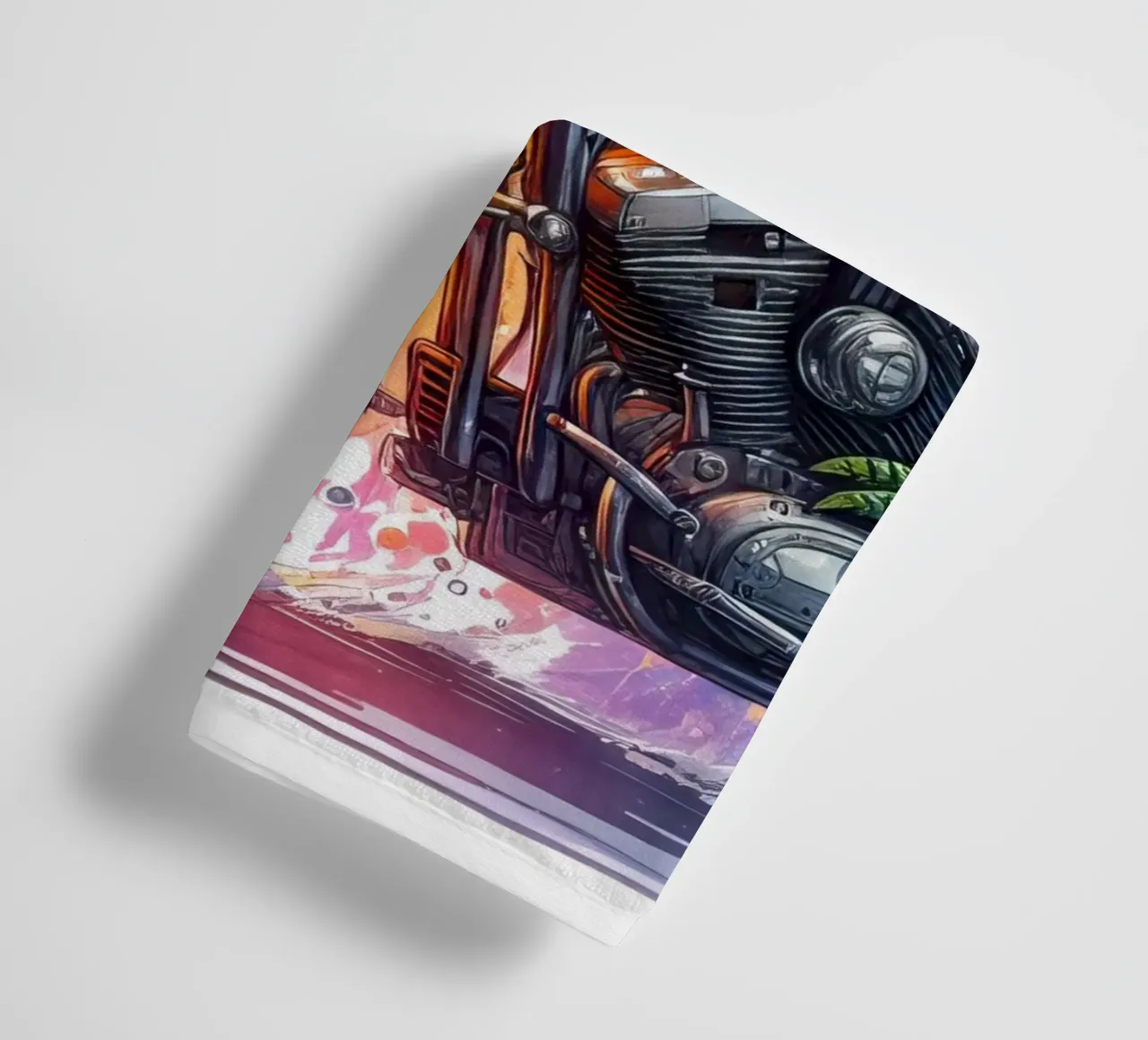 motociclista coccodrillo asciugamano da bagno da 🎁 ARTVI-SHOP