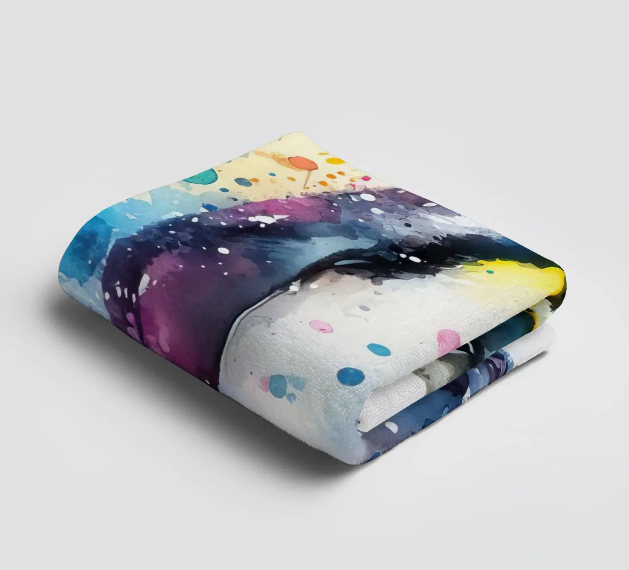 Pinguino ad acquerello asciugamano da bagno da 🎁 ARTVI-SHOP