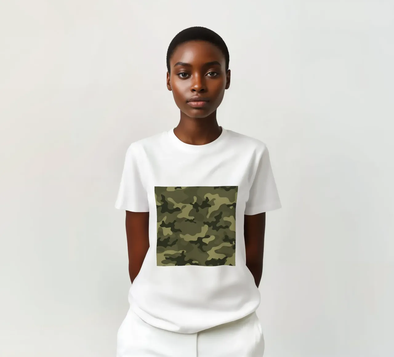 Militär-Tarnung T-Shirt von 🎁 ARTVI-SHOP