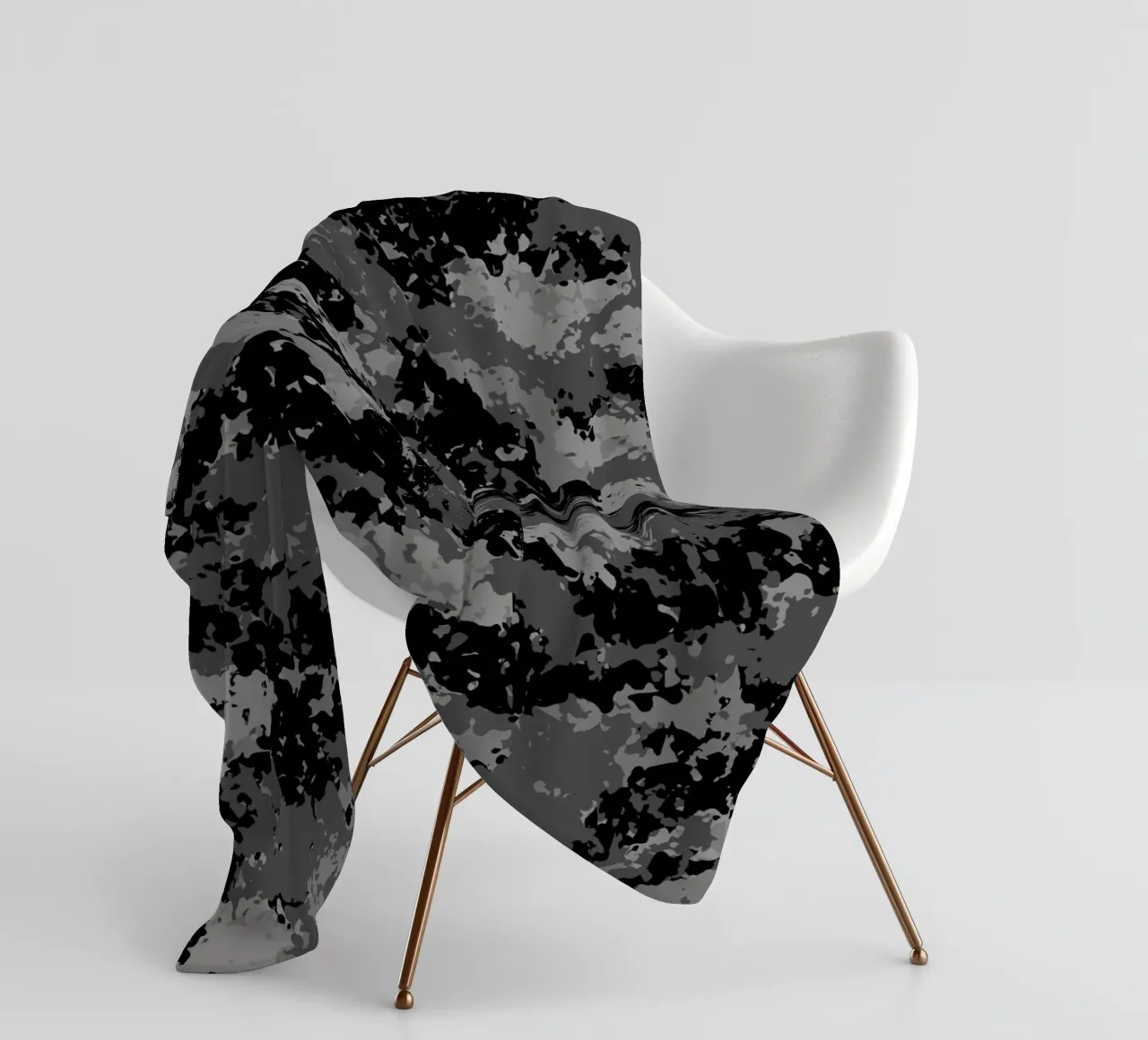 Militär-Tarnung Fleecedecke von 🎁 ARTVI-SHOP