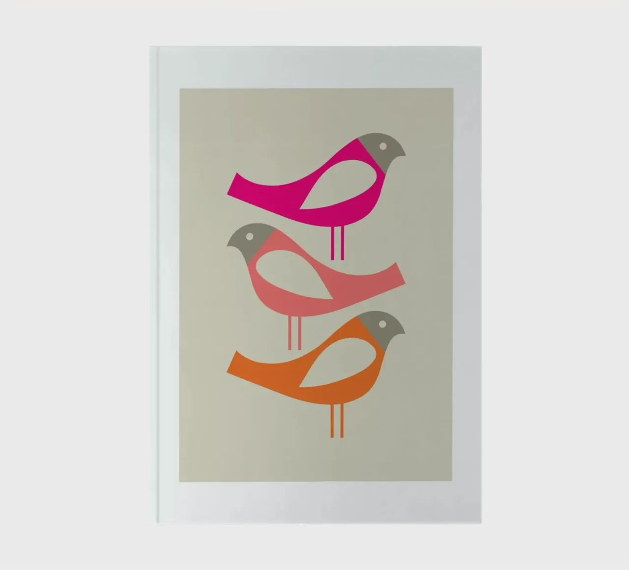 Three Scandi Birds 1 notebook by Visual Philosophy