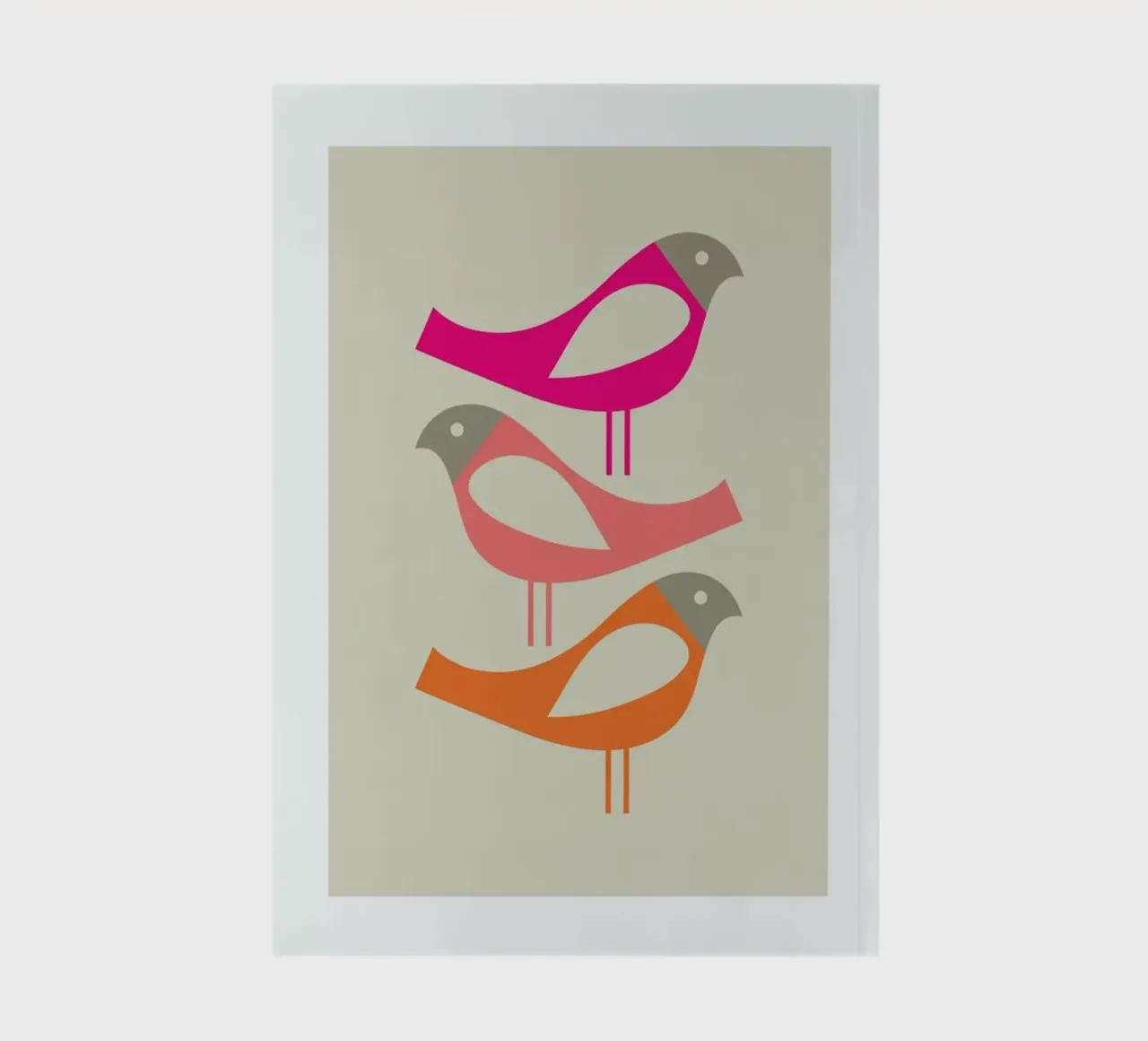 Three Scandi Birds 1 notebook by Visual Philosophy