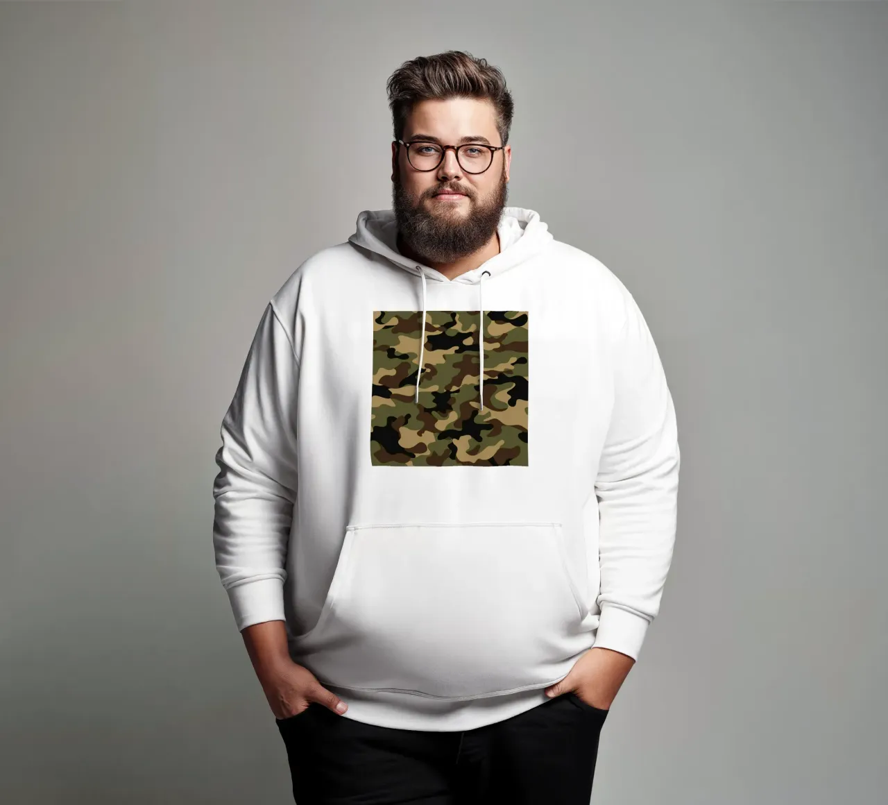militaire camouflage hoodie van 🎁 ARTVI-SHOP