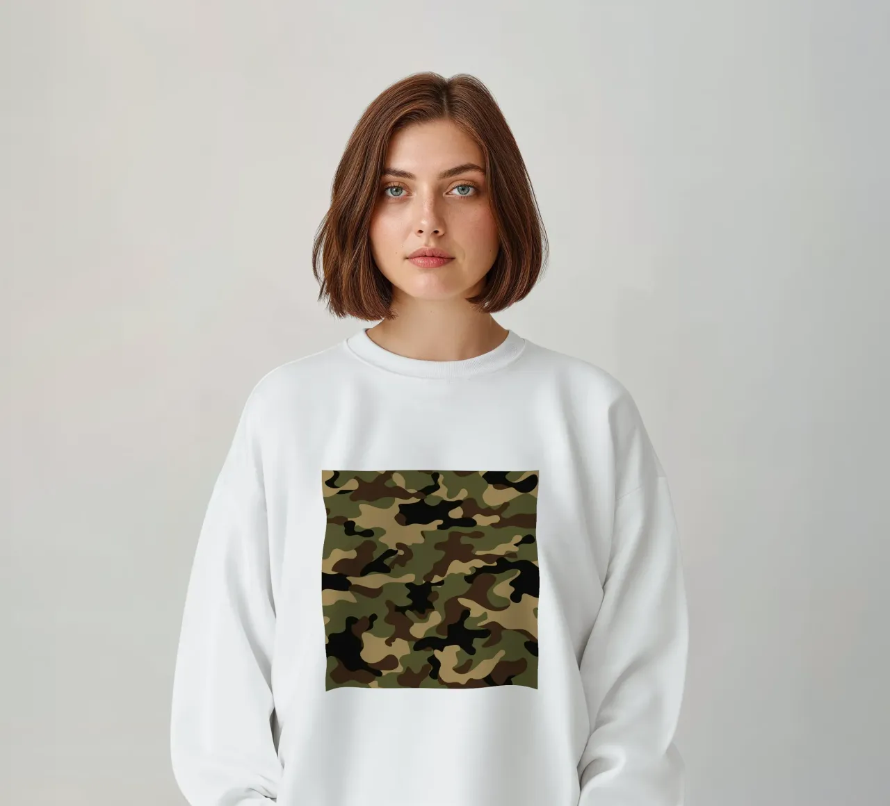 Militär-Tarnung Sweatshirt von 🎁 ARTVI-SHOP
