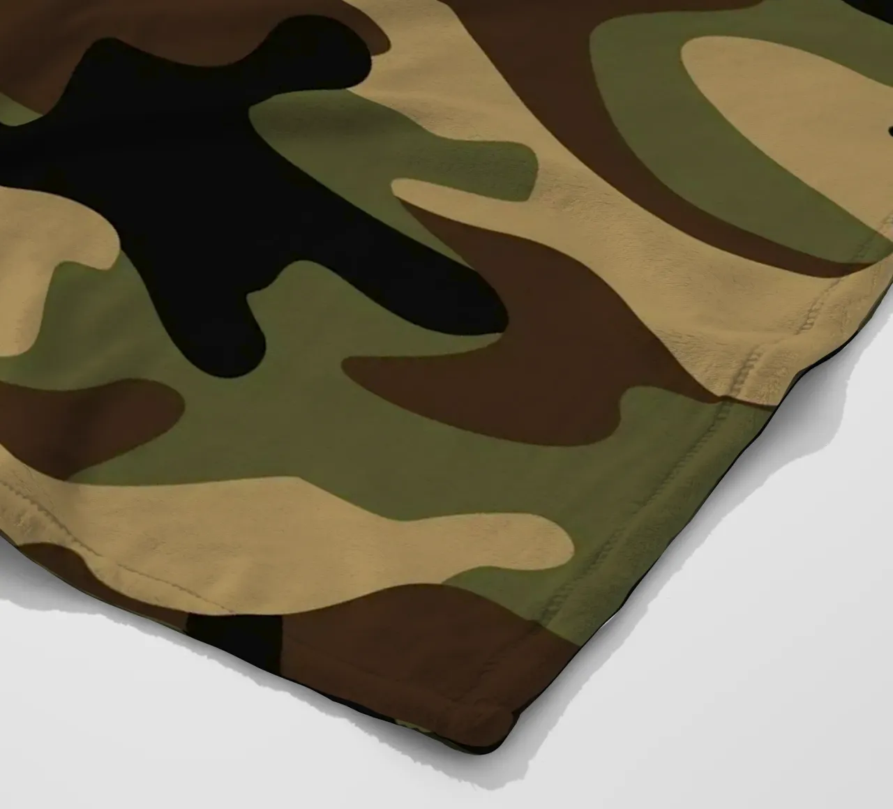 Militär-Tarnung Fleecedecke von 🎁 ARTVI-SHOP