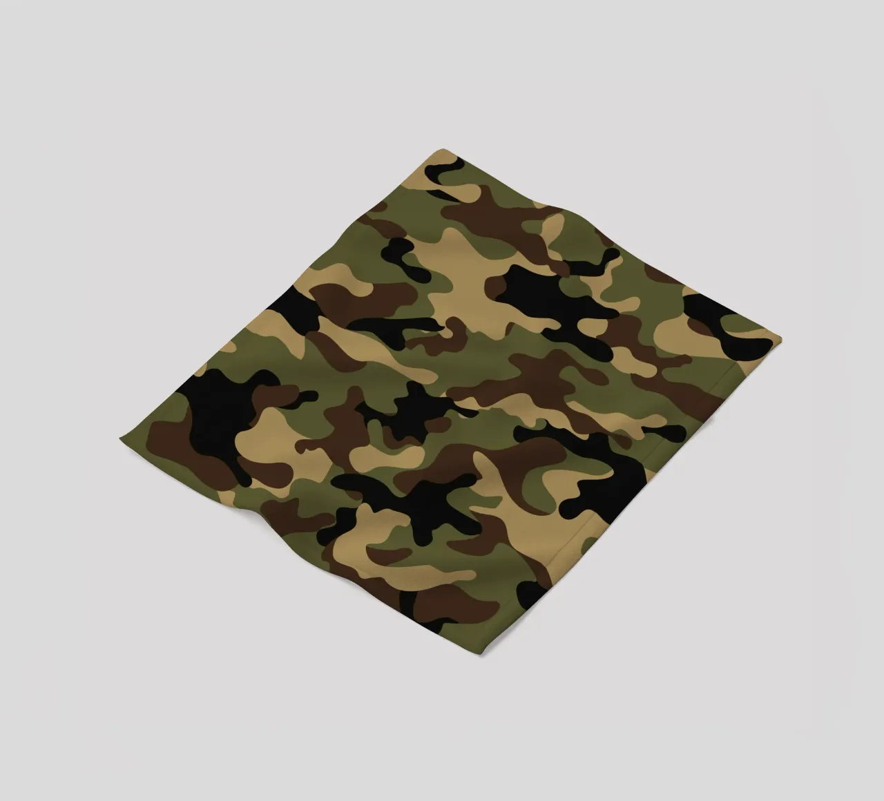 Militär-Tarnung Fleecedecke von 🎁 ARTVI-SHOP