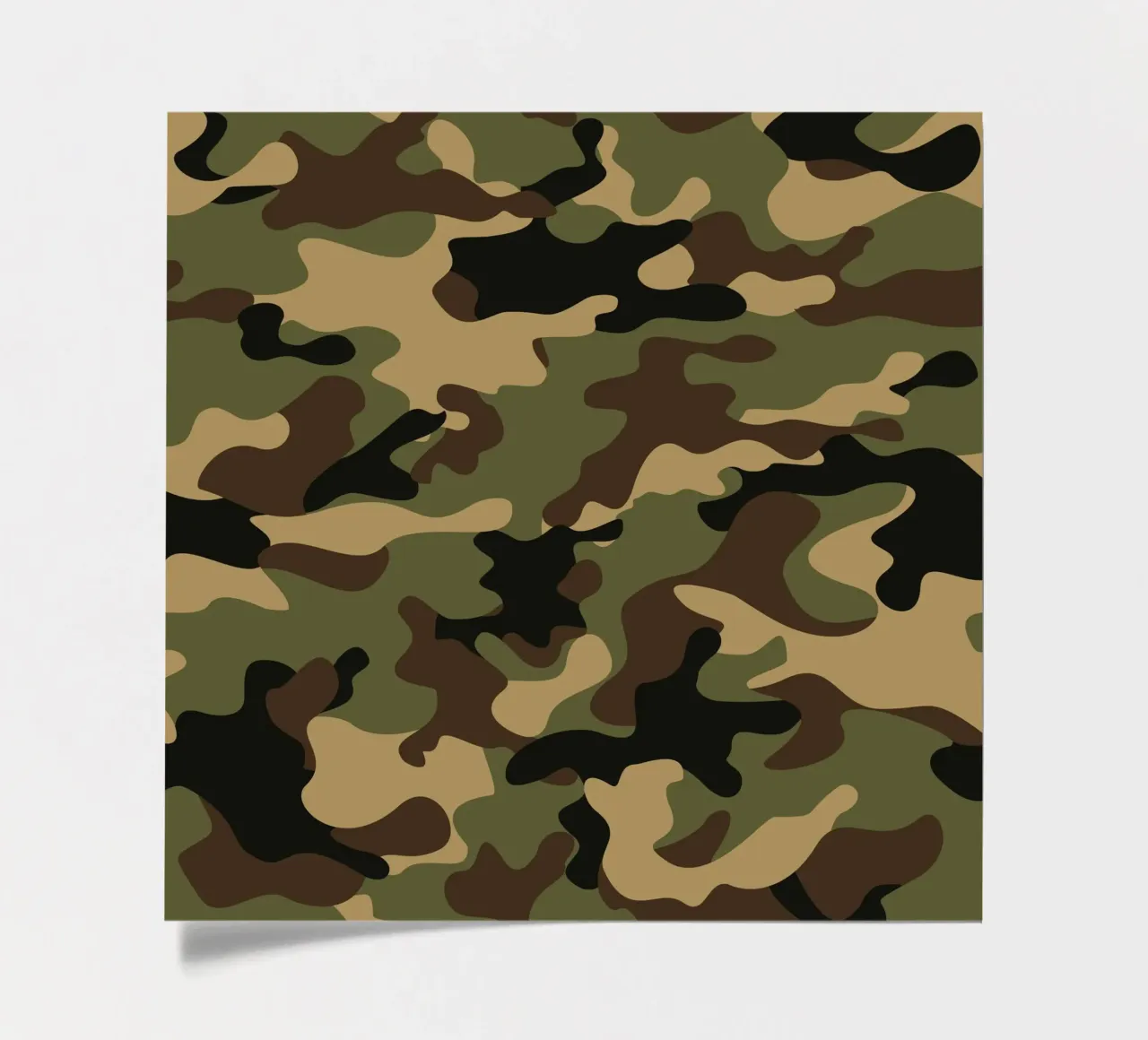 Militär-Tarnung Stickerbogen von 🎁 ARTVI-SHOP