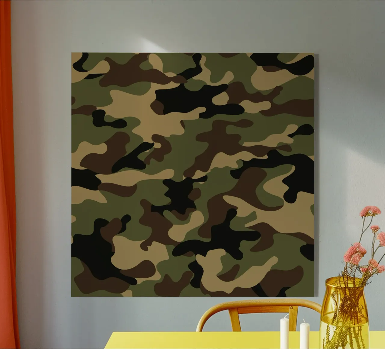 Militär-Tarnung Acryl-Glas von 🎁 ARTVI-SHOP