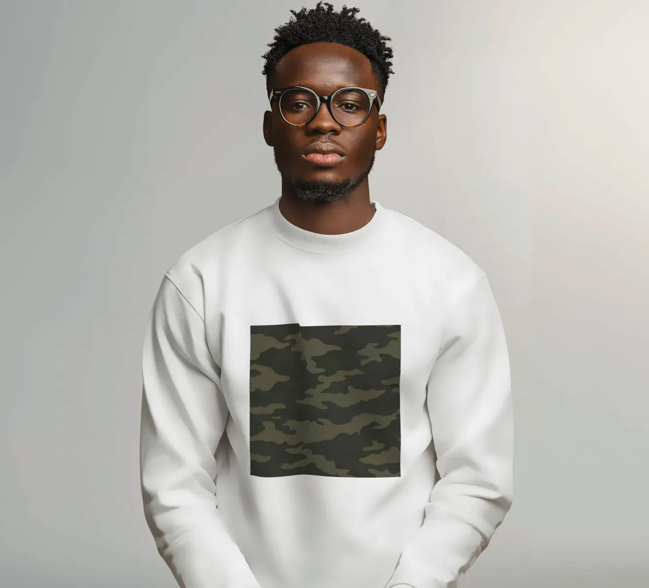 Militär-Tarnung Sweatshirt von 🎁 ARTVI-SHOP