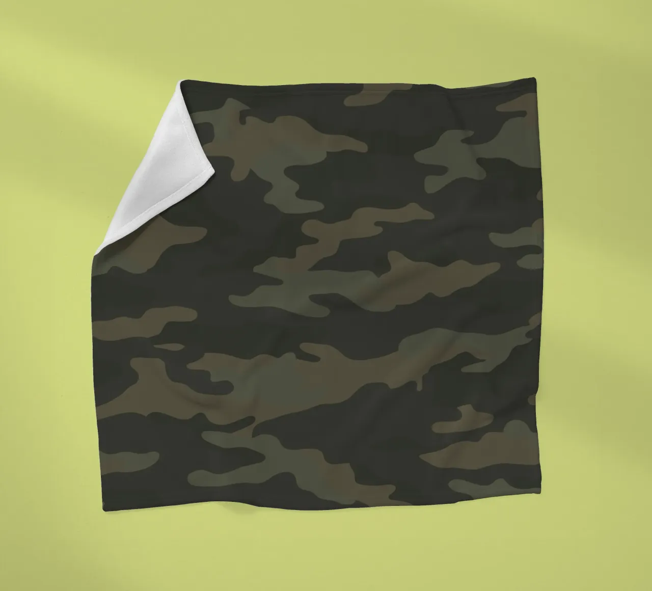 Militär-Tarnung Fleecedecke von 🎁 ARTVI-SHOP