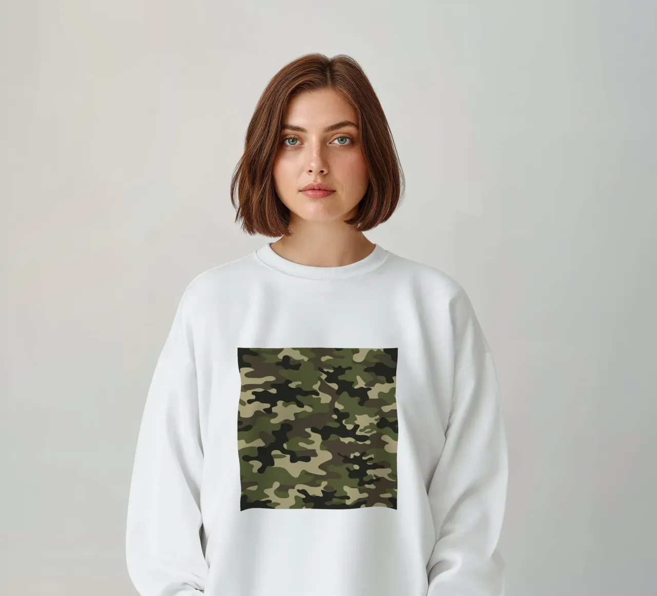 Militär-Tarnung Sweatshirt von 🎁 ARTVI-SHOP