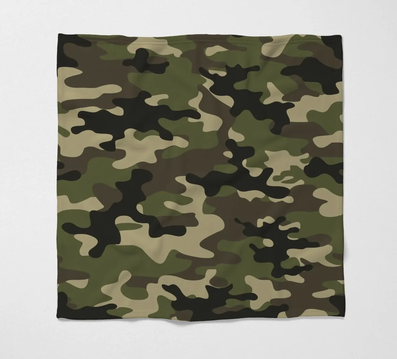 Militär-Tarnung Fleecedecke von 🎁 ARTVI-SHOP