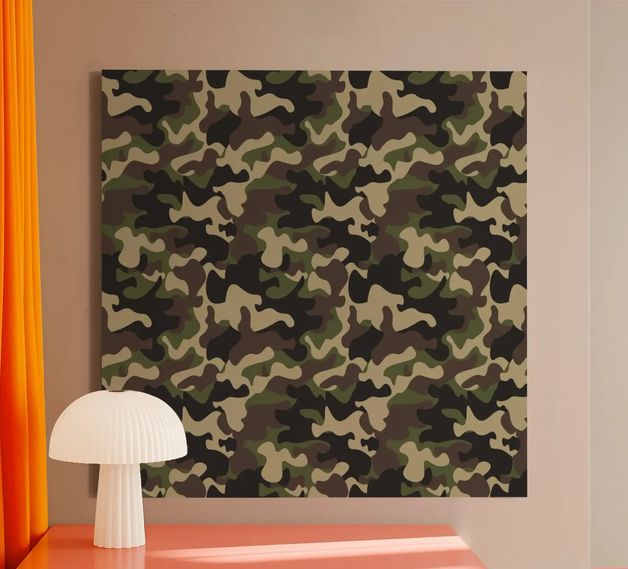 Militär-Tarnung Leinwand von 🎁 ARTVI-SHOP