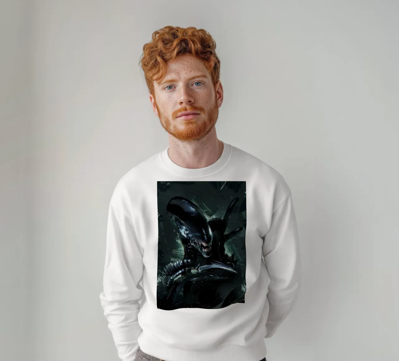 Alien Xenomorph felpa da nabakumov