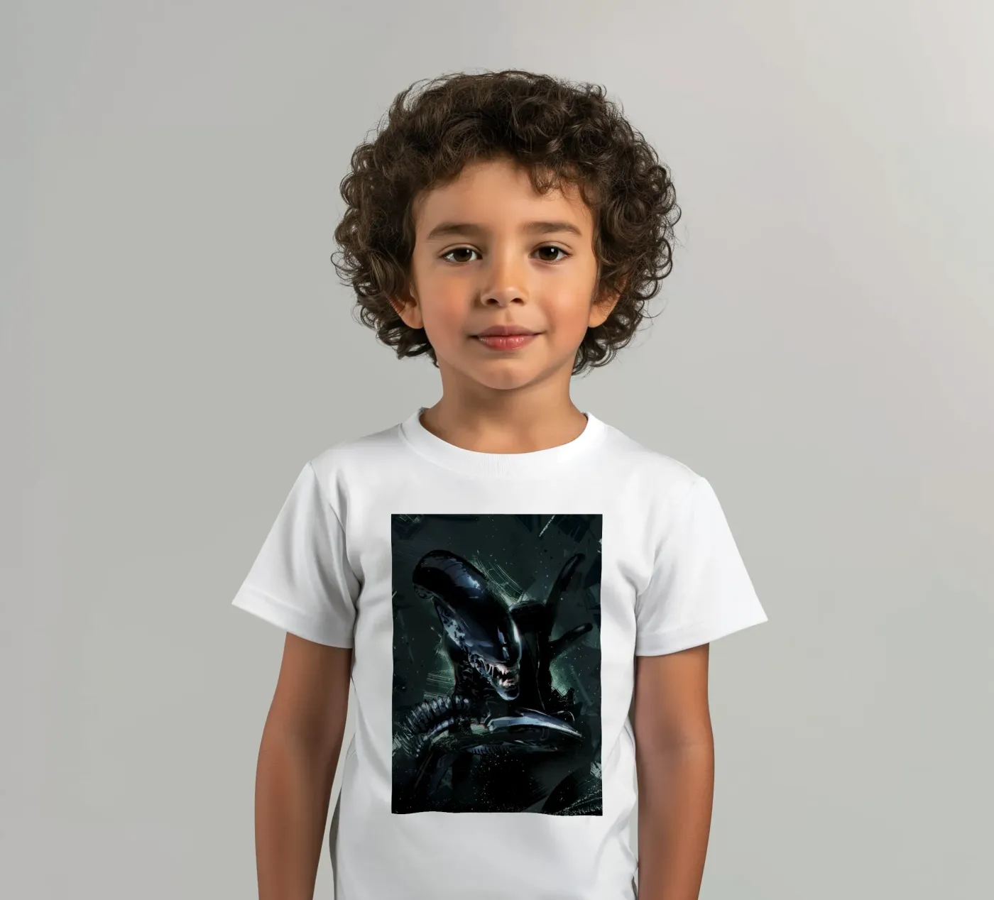 Alien Xenomorph t-shirt bambini da Nabakumovart I