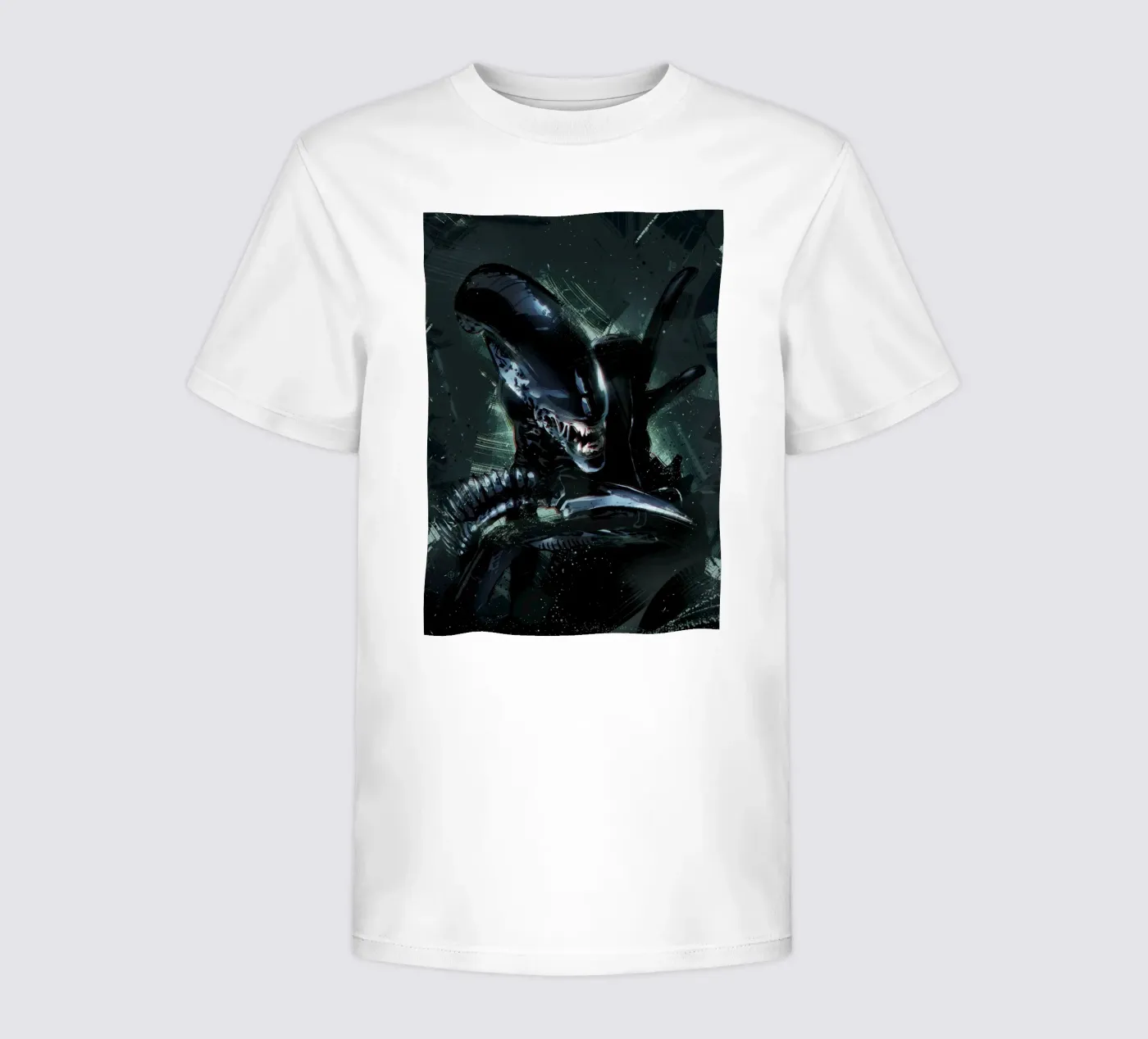 Alien Xenomorph t-shirt bambini da Nabakumovart I