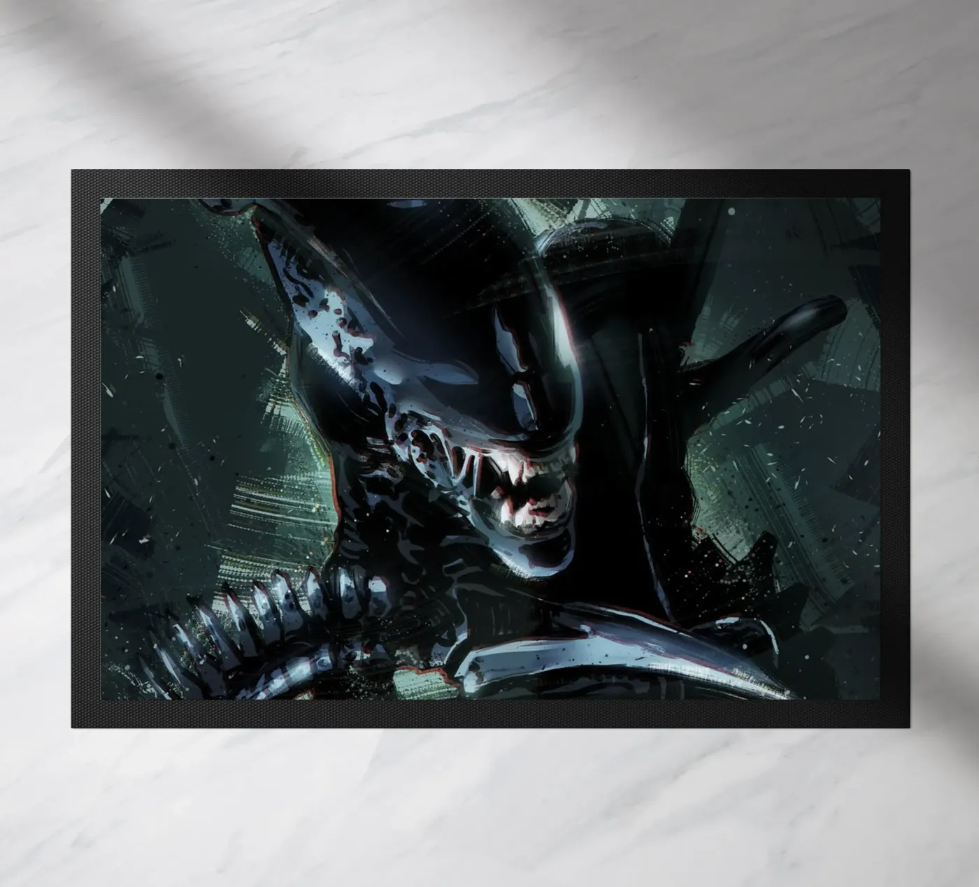 Alien Xenomorph doormat by nabakumov