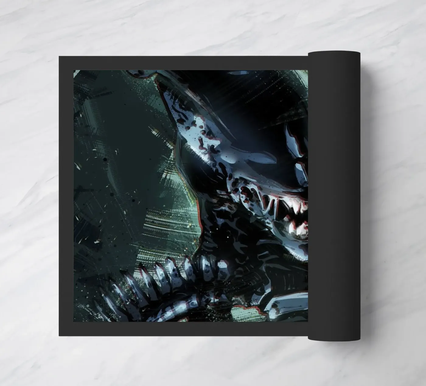 Alien Xenomorph doormat by nabakumov