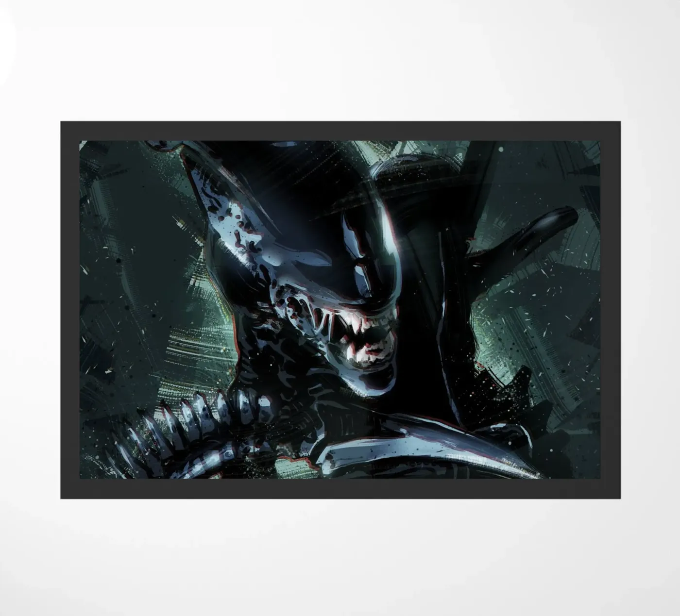 Alien Xenomorph doormat by nabakumov