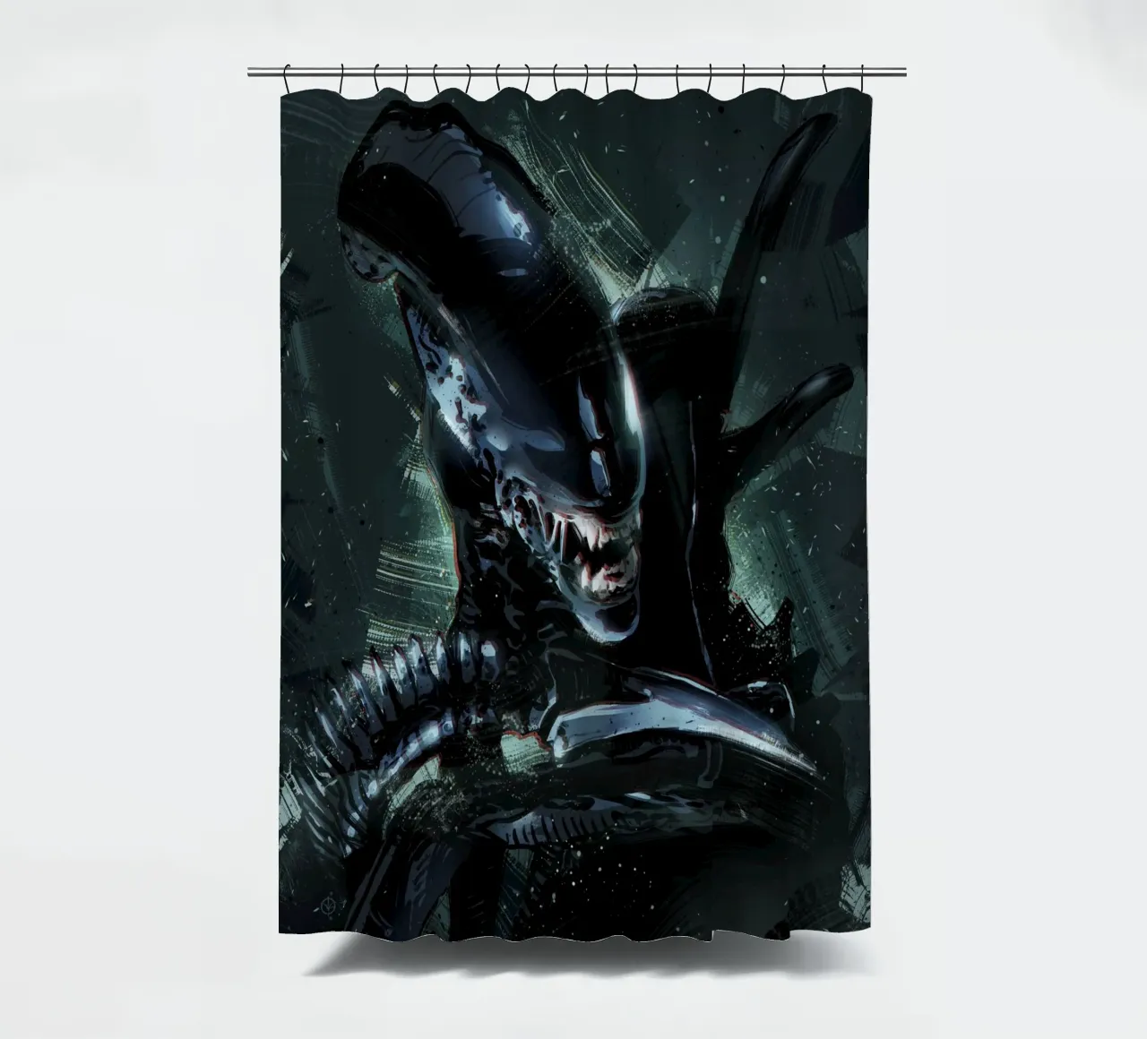 Alien Xenomorph tenda da doccia da nabakumov