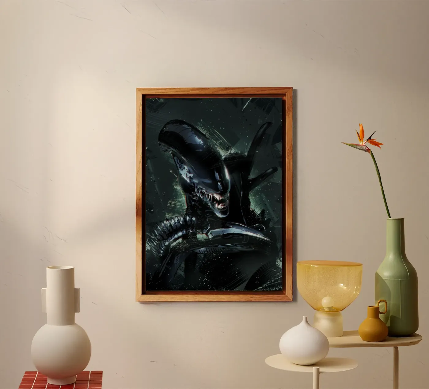 Alien Xenomorph pannello forex da nabakumov