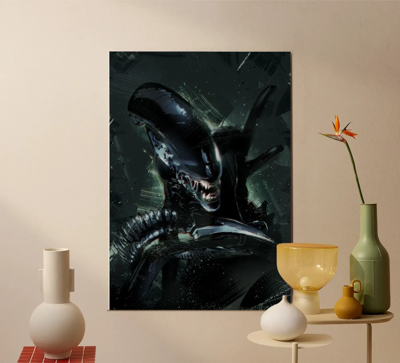 Alien Xenomorph pannello forex da nabakumov