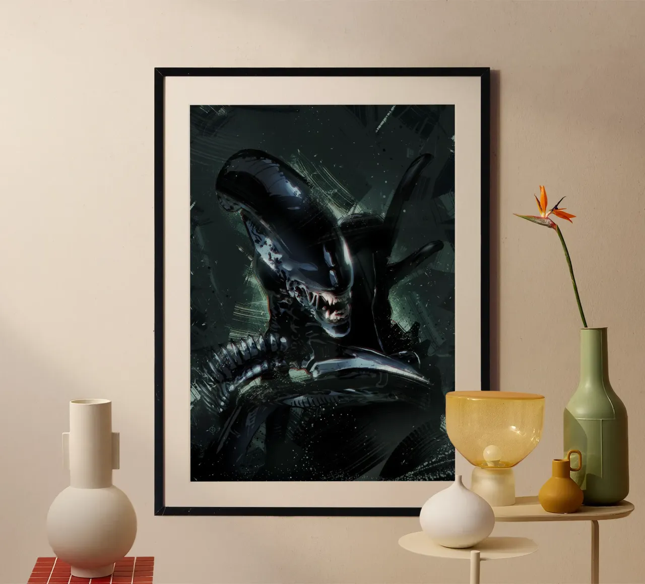 Alien Xenomorph poster da nabakumov