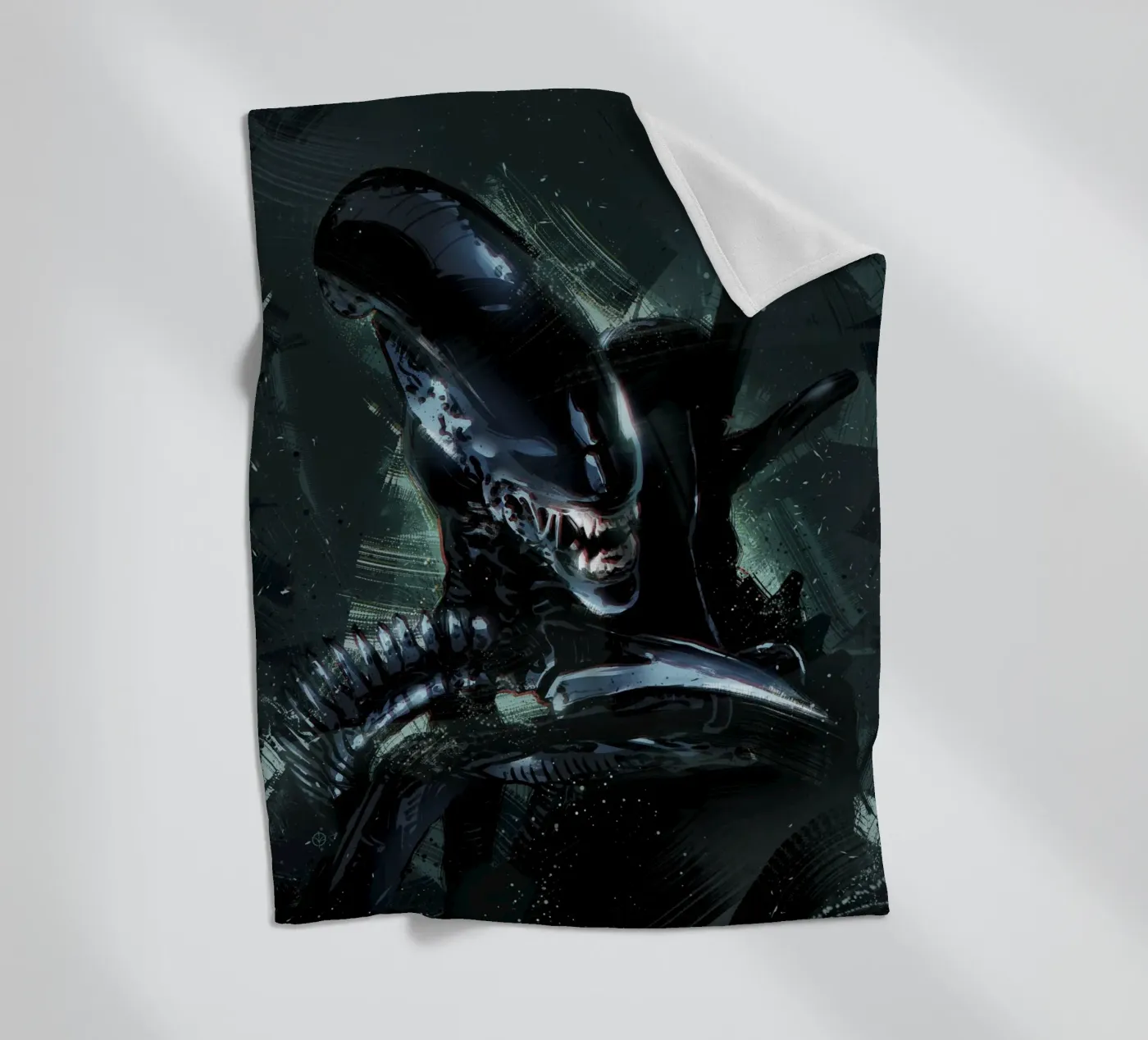 Alien Xenomorph fleecedeken van Nabakumovart I