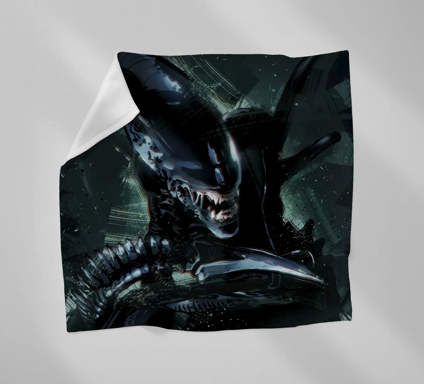 Alien Xenomorph fleecedeken van Nabakumovart I