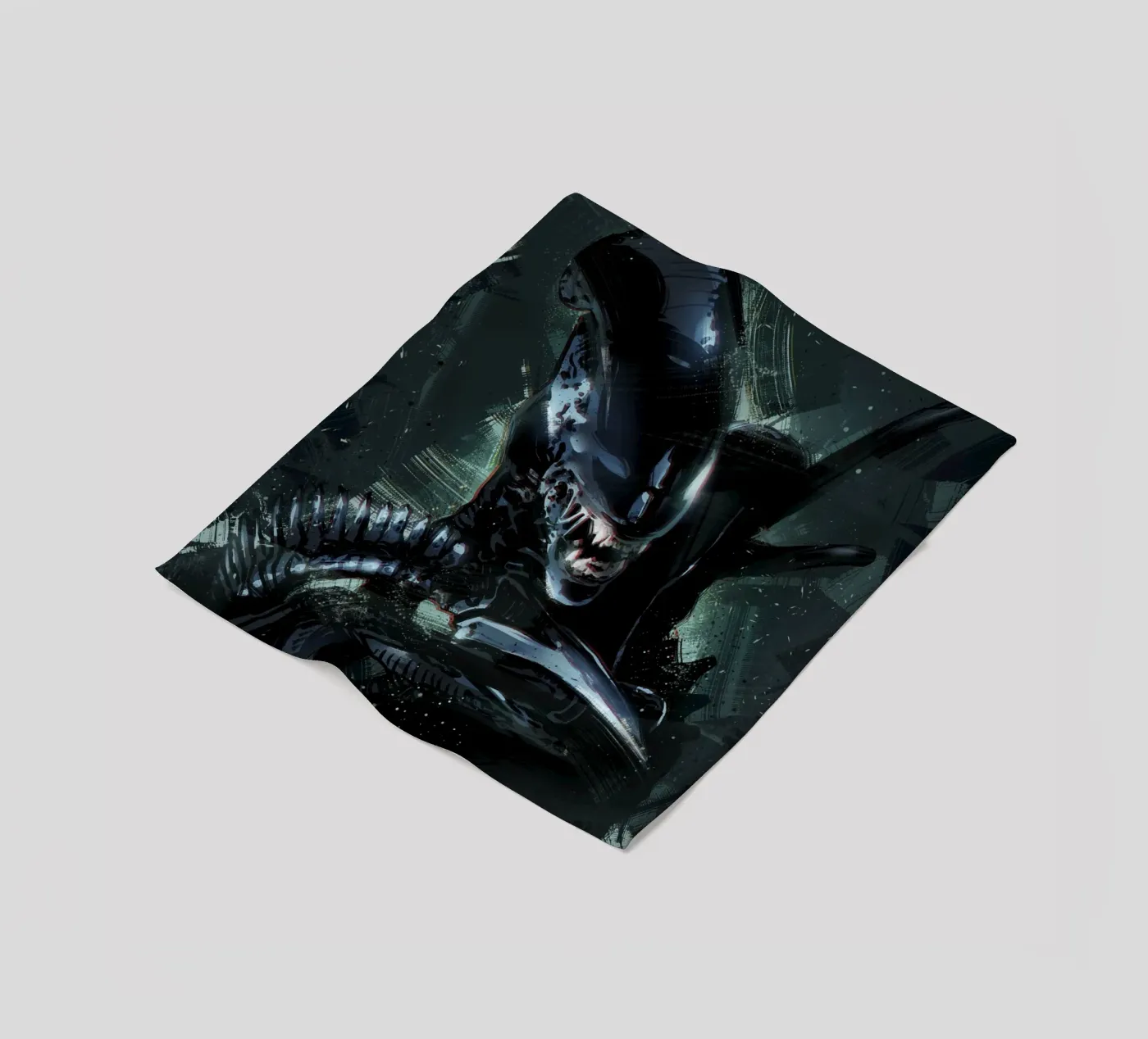 Alien Xenomorph fleecedeken van Nabakumovart I