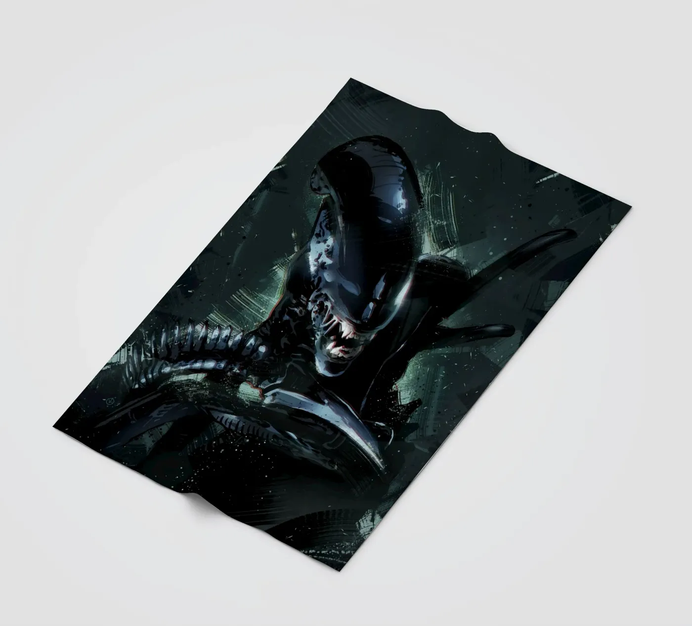 Alien Xenomorph fleecedeken van Nabakumovart I