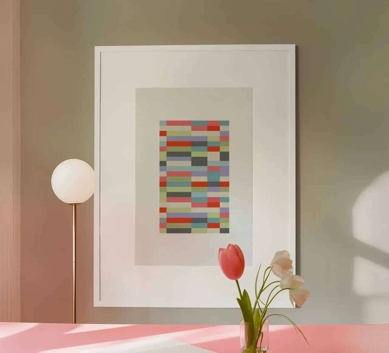 Bauhaus 3 poster con telaio in legno da Visual Philosophy